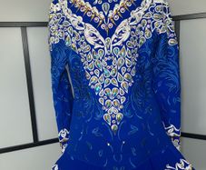 Blue Doire Dress