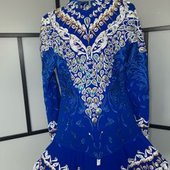 Blue Doire Dress