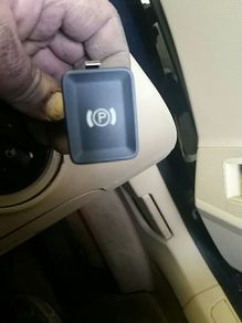 vw passat brake switch button