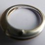 Vintage 925 Sterling Silver Ring with Marquise Cut Stone size P - 4,7g Image 10
