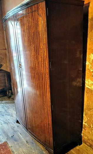 A 1930's mahogany Wardrobe