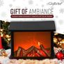 NEW SALE | Electric Fire, Electric Fireplace | Fireplace with LED Flame Effect | Battery Powered Lamp Image 5
