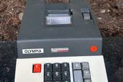 vintage electronic desktop adding machine