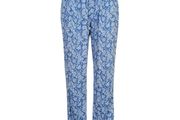 BNWT SoulCal Blue printed pants harem style size UK20 EUR48 Postage included