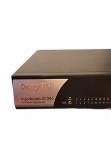 DrayTek VigorSwitch G1280 28-Port Gigabit Managed Switch