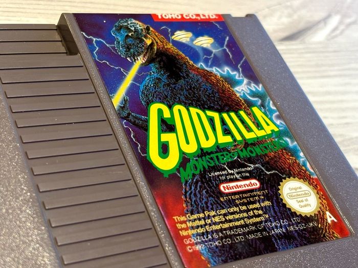 Godzilla for Nintendo NES - Boxed