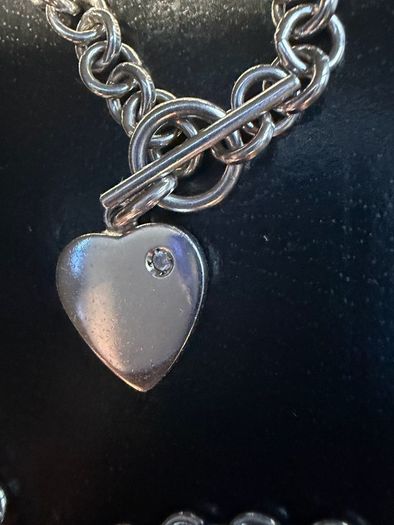 silver necklace