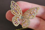 Butterfly brooch