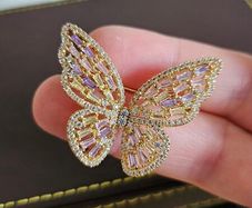 Butterfly brooch
