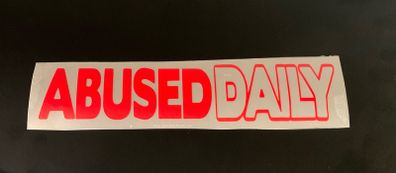 Abused Daily Stickers