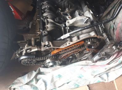 2009y bmw 520d  n47 D 20A engine for parts