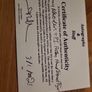 Gerry and the pacemakers signed flyer COA Image 2