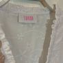 Savida Applique Blouse White - Size 12 excellent condition Image 3