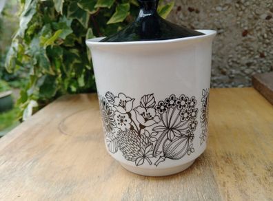 Vintage pottery storage jar