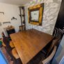 Table pure wood oak heavy+ chairs Image 4