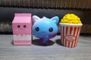 3 squishy toys
