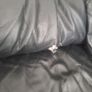 Black leather sofas Image 4