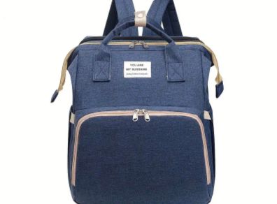 Nappy bag, portable with changing mat