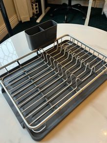 Dish Drying Rack with Drip Tray