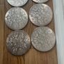 1970's Silver played Celtic design place mats set 6 Image 2