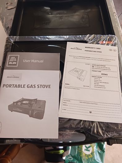 Portable gas stove
