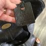 Black leather Rowallan shoulder bag Image 7
