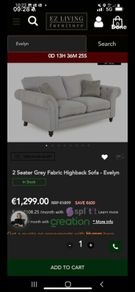 Ez living 2 seater sofa
