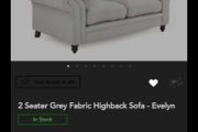 Ez living 2 seater sofa