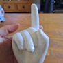Porcelain hand sculpture Ornament Image 2