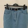 Denim Skirt Image 3