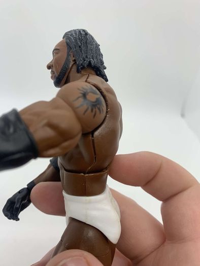 wwe elite custom booker t action figure
