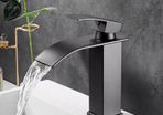 Modern Sink Mixer Tap Bathroom Basin Bath Taps Shower with 2 PCS of Hoses