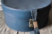 vintage antler hat case