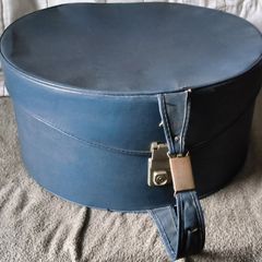 vintage antler hat case
