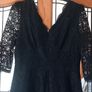 Jolie Moi Black lace dress Image 3