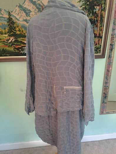 My soul designer grey turtleneck jacket