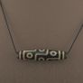 Antique 9 Eyes Himalayan Tibetan Agate Dzi Bead Amulet Pendant Image 5