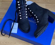 Stuart Weitzman Ivey Boots RRP 750 SZ7 Eur 40 NEW IN BOX