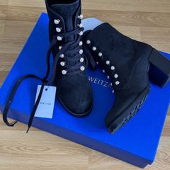 Stuart Weitzman Ivey Boots RRP 750 SZ7 Eur 40 NEW IN BOX