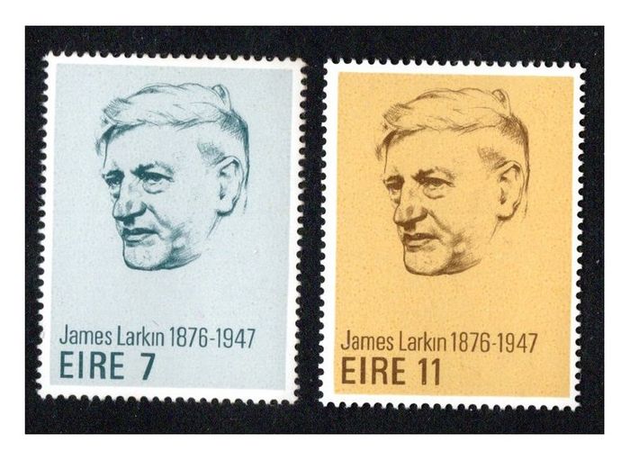 1976 Ireland James Larkin Commemorative Stamps Mint Never Hinged (MNH)
