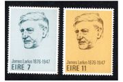 1976 Ireland James Larkin Commemorative Stamps Mint Never Hinged (MNH)