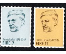1976 Ireland James Larkin Commemorative Stamps Mint Never Hinged (MNH)