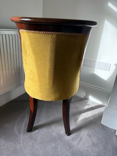 antique dining table and chairs