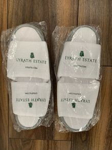 Slippers - 2 Pairs - Or Free With Any Purchase
