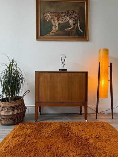 Mid Century Drinks Bar Cabinet