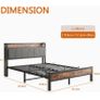 Kingsize Bed Base with Charging Station Image 9