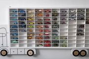Cabinet Display Shelf Truck Kids Storage Collectibles