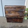 Vintage Metal Chest Trunk Box Image 9