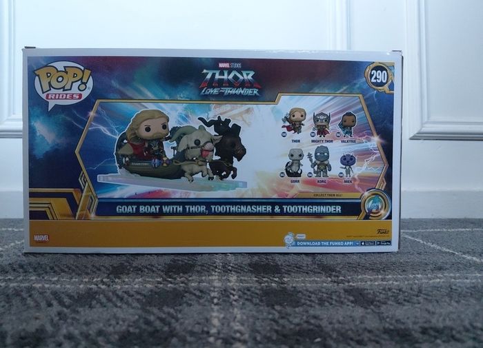 Thor Goat Boat Marvel Funko Pop