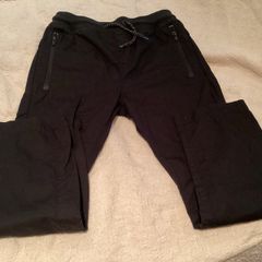 Black Next trousers age 9